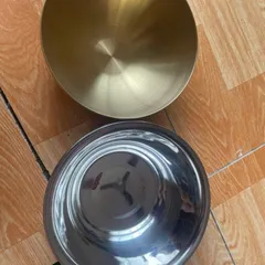 Bát inox Mạ Vàng, bát rửa mặt, bát đựng nước chuyên dùng cho spa size 20cm - 22cm 820815