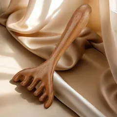 Thiết bị nâng cơ mặt Lược Massage Dụng cụ cạo mũi Lược cào dài tay Trị liệu