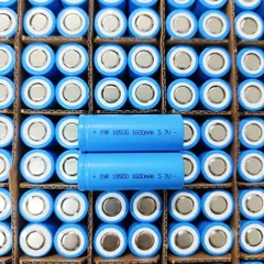 PIN 18500 3.7V DUNG LƯỢNG 1600mAh DÒNG XẢ CAO 5C, PHÙ HỢP CHO ĐÈN LASER, ĐÈN PIN, MÁY CẠO RÂU...
