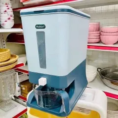 thùng đựng gạo 10kg hokori – gọn gàng, tiện lợi cho gian bếp
