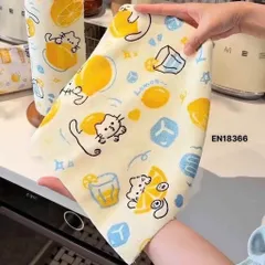 set 5 cuộn khăn lau đa năng chanh mèo – tiện dụng, tiết kiệm