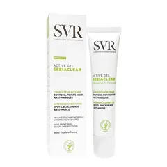 Kem Mụn SVR Sebiaclear Active 40ml - Giảm Mụn, Làm Sạch Da, Dành Cho Da Nhạy Cảm - Sản Phẩm Chính Hãng