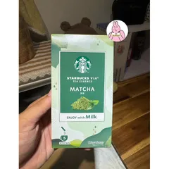 🔥 Matcha Trà Xanh - Starbucks Matcha Latte nội địa Nhật Bản có mix