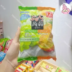🔥Thạch Hoa Quả Orihiro Trái Cây Nhật Bản 240g (12gói nhỏ)