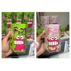 🔥 [Có Sticker] Bánh Snack Tohato Chocobi Shin-chan Hình Cậu Bé Bút Chì Xách Tay Nhật