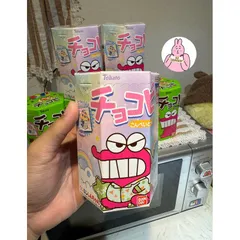 🔥 [Có Sticker] Bánh Snack Tohato Chocobi Shin-chan Hình Cậu Bé Bút Chì Xách Tay Nhật