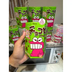 🔥 [Có Sticker] Bánh Snack Tohato Chocobi Shin-chan Hình Cậu Bé Bút Chì Xách Tay Nhật