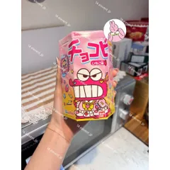 🔥 [Có Sticker] Bánh Snack Tohato Chocobi Shin-chan Hình Cậu Bé Bút Chì Xách Tay Nhật