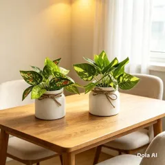 Chậu cây trầu bà nhựa kích thước 16cm trang trí,deco phòng ấn tượng,làm quà tặng..: