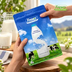 Sữa bột nguyên kem hỗ trợ chiều cao và cân nặng Fresco Nutrition Premium Milk Powder 1kg
