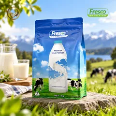 Sữa bột nguyên kem hỗ trợ chiều cao và cân nặng Fresco Nutrition Premium Milk Powder 1kg