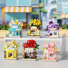 [Mẫu Mới] Đồ Chơi Lắp Ráp Trang Trí Ngôi Nhà, Nhà Hàng, Cửa Hàng Mini - Đồ Chơi Mini 3D Dễ Thương
