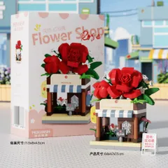 [Mẫu Mới] Đồ Chơi Lắp Ráp Trang Trí Ngôi Nhà, Nhà Hàng, Cửa Hàng Mini - Đồ Chơi Mini 3D Dễ Thương