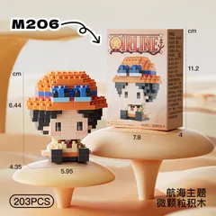 Bộ Đồ Chơi Lắp Ráp 20 Nhân Vật Hoạt Hình 3D Mini - Đồ Chơi Hải Tă,,,c - Đồ Chơi Trang Trí Cho Bé