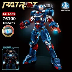 Đồ chơi lắp ráp mô hình MK4 Steel Armor Deathwhip Mecha 2362 chi tiết có đèn LED dành cho bé