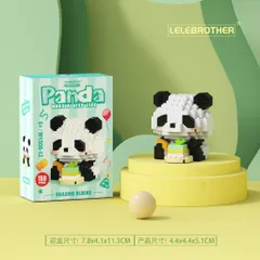 [PanDa] Đồ Chơi Mini 3D Mô Hình Gấu Trúc - Đồ Chơi Lắp Ghép Trang Trí Cho Bél Đức Lâm