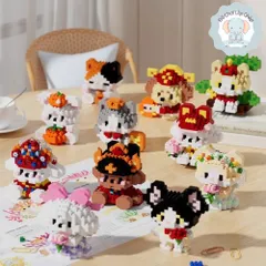 Đồ Chơi Lắp Ghép Mini 3D Dễ Thương Cute, Đồ Chơi Trang Trí Phòng Học Kệ Tủ Sách Cho Bé l Đức Lâm