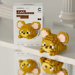 Đồ Chơi Lắp Ghép Mini 3D Dễ Thương Cute, Đồ Chơi Trang Trí Phòng Học Kệ Tủ Sách Cho Bé l Đức Lâm