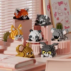 Đồ Chơi Lắp Ghép Mini 3D Dễ Thương Cute, Đồ Chơi Trang Trí Phòng Học Kệ Tủ Sách Cho Bé l Đức Lâm