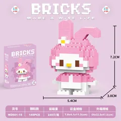 Mô Hình Lắp Ráp  Mini 3D Nhân Vật Hoạt Hình Đáng Yêu Cho Bé, Đồ Chơi Lắp Ghép Dễ Thương | Đức Lâm