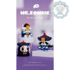 [ Mr.Zoombie ] Bộ Đồ Chơi 8 Món 3D Nhân Vật Hoạt Hình Zoombie, Đồ Chơi Trang Trí Mini Dễ Thương l Đức Lâm