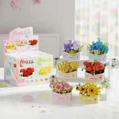 [Mẫu Mới] Đồ Chơi Mô Hình Giỏ Hoa Mini 3D - Đồ Chơi Trang Trí Cho Bé l Đức Lâm