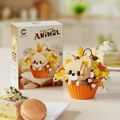 Đồ Chơi Lắp Ghép 12 Nhân Vật Thú Cưng - Đồ Chơi Mini 3D Dễ Thương - Đồ Chơi Trang Trí
