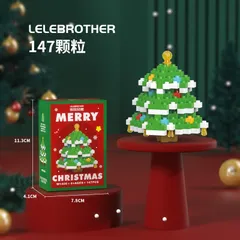 Mô Hình Lắp Ráp Noel Mini Ông Già Noel - Người Tuyết - Cây Thông - Tuần Lộc Quà Trang Trí Giáng Sinh - Quà Tặng Ấn Tượng
