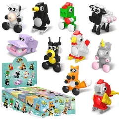 Bộ đồ chơi mô hình lắp ghép mini 3D thế giới động vật muôn loài dễ thương cho bé | Đức Lâm