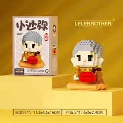 Bộ 6 Nhân Vật Chú Tiêu Mini Siêu Đáng Yêu Dành Cho Bé, Đồ Chơi Lắp Ghép Cute Dễ Thương l Đức Lâm