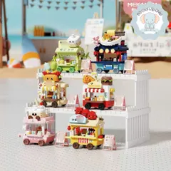 [Mẫu Mới] Đồ Chơi Xe Đẩy Cửa Hàng - Đồ Chơi Mini 3D Cho Bé, Đồ Chơi Lắp Ghép Sáng Tạo - Đồ Chơi Trang Trí