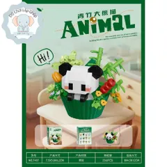 Animal- Đồ Chơi Lắp Ráp 24 Nhân Vật Thú Cưng- Đồ Chơi Cho Bé Trang Trí Bàn Học, Tủ Sách l Đức Lâm