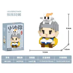 Đồ chơi lắp ghép mini 3D nhân vật chú tiểu siêu cute cho các bé, mẫu đồ chơi lắp ghép dễ thương l Đức Lâm