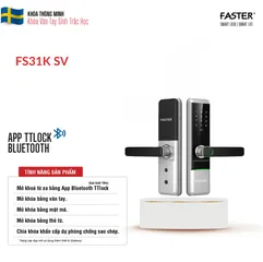 Khóa vân tay Cao cấp Faster FS31K SV 