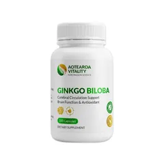 Viên uống bổ não, tăng cường trí nhớ Aotearoa Vitality Ginkgo Biloba 30 viên/ 100 viên