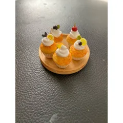 mô hình bánh mini bằng đất sét 5 cái 821534