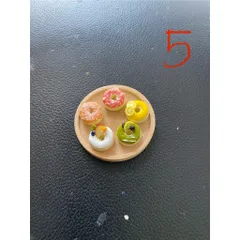 mô hình sét 5 cái mini bằng đất sét