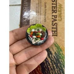 mô hình tô Hủ tiếu mini bằng đất sét