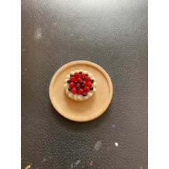 mô hình bánh tart mini bằng đất sét