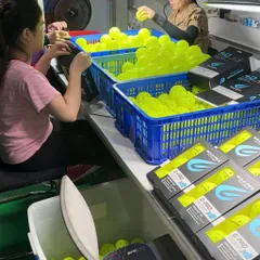 [Kho HCM] Hộp 6 quả bóng Pickleball chính hãng Gold Pick, bóng 40 lỗ, nhựa nguyên sinh (P136200)