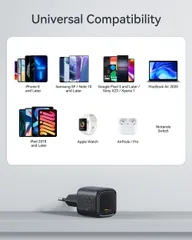 Combo 2 củ sạc nhanh 30W (chân tròn) VOLTME REVO 30 GAN CHARGER (30W) - V1186 (P135912)