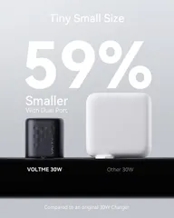 Combo 2 củ sạc nhanh 30W (chân tròn) VOLTME REVO 30 GAN CHARGER (30W) - V1186 (P135912)