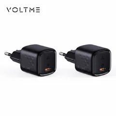 Combo 2 củ sạc nhanh 30W (chân tròn) VOLTME REVO 30 GAN CHARGER (30W) - V1186 (P135912)