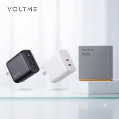 Củ sạc nhanh 35W VOLTME Revo 35 Duo (C+C) GaN – 2 Cổng USB-C | Sạc Nhanh PD 3.0 (P135480)