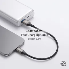 Dây cáp sạc iPhone ngắn 20cm chính hãng JOYROOM N1 SERIES (S-0230N1 - 0.2M) (P135202)
