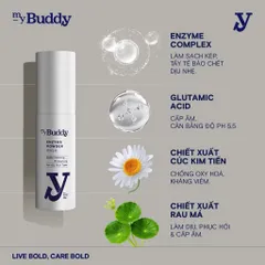 Bột Rửa Mặt Enzymed Chiết Xuất Thiên Nhiên, Sạch Sâu, Ngừa Mụn myBuddy 30g (P134703)