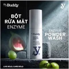 Bột Rửa Mặt Enzymed Chiết Xuất Thiên Nhiên, Sạch Sâu, Ngừa Mụn myBuddy 30g (P134703)