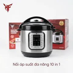 Nồi áp suất đa năng 10 in 1 KLX002, dung tích 6L, công suất 1000W (P134140)