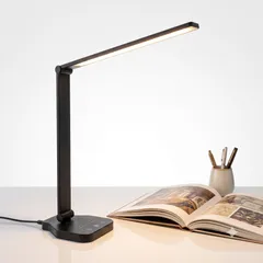 Đèn bàn đọc sách 5 chế độ sáng bảo vệ mắt, phím cảm ứng, cắm sạc Type-C, có thể gập gọn (P134118)