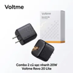 Combo 2 Củ sạc nhanh 20W VOLTME Revo 20 Lite Charger 20W - V1164 (P134080)